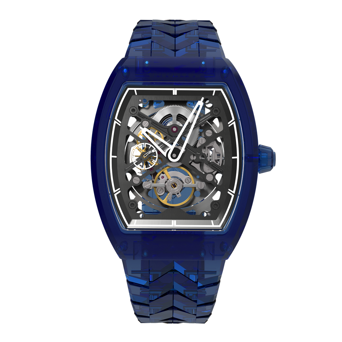 TorQ Mechanical Sapphire Crystal Case | Grandeur USA